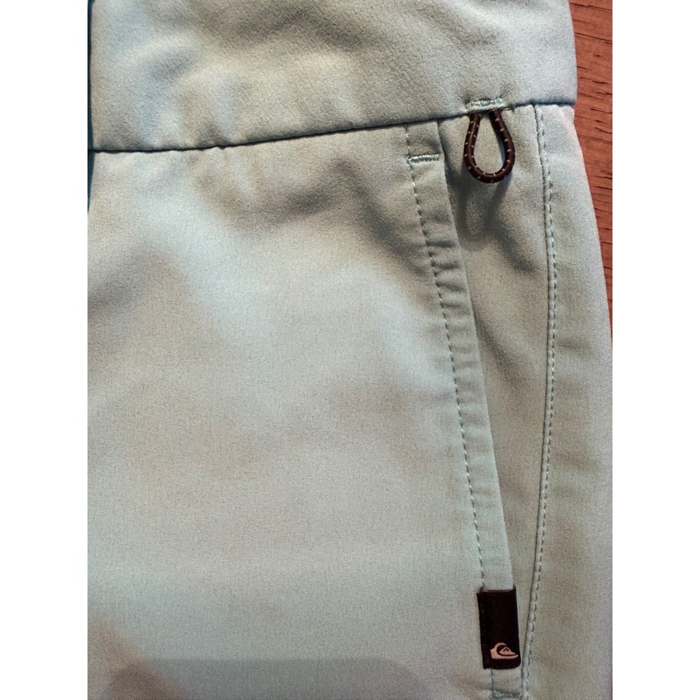 Quiksilver Amphibian Mens Hybrid Shorts Blue 4-Way Stretch Size 28 DryFlight - Picture 6 of 6